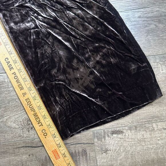 J Crew Women’s Size 12 Favorite Fit Wide Leg Pants Black Velvet Soft Stretch NWT - Picture 3 of 9